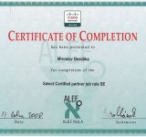 Certifikát CISCO